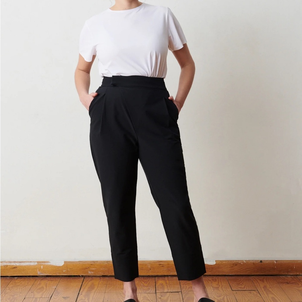 NWOT Aday Portfolio Tailored Pants Black